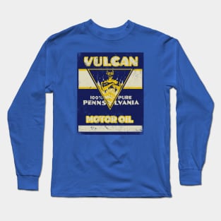 Vintage Vulcan Motor Oil Long Sleeve T-Shirt